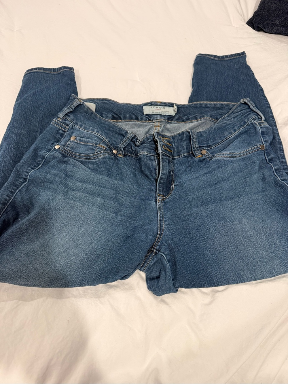 torrid Medium Blue Skinny Jeans